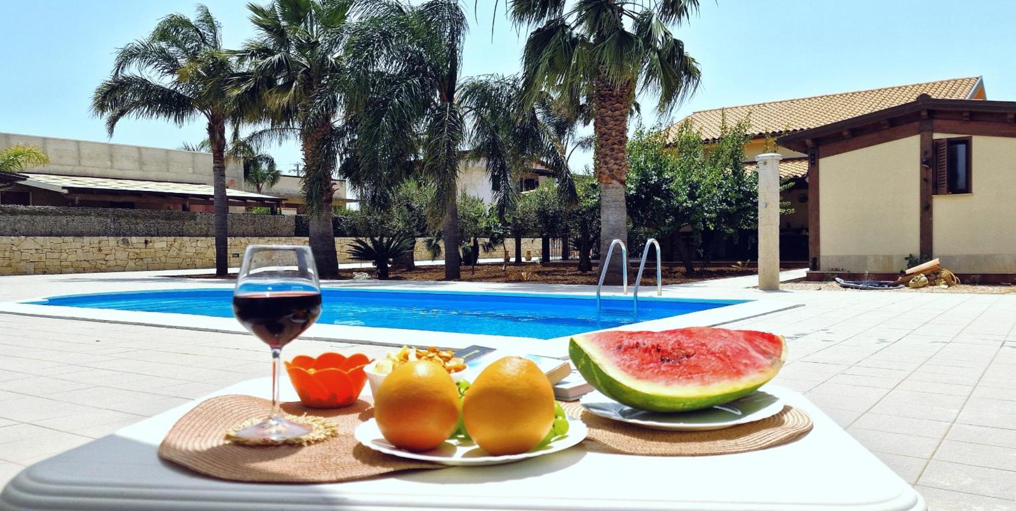 Villa Paradiso อัลกาโมมารีนา ภายนอก รูปภาพ