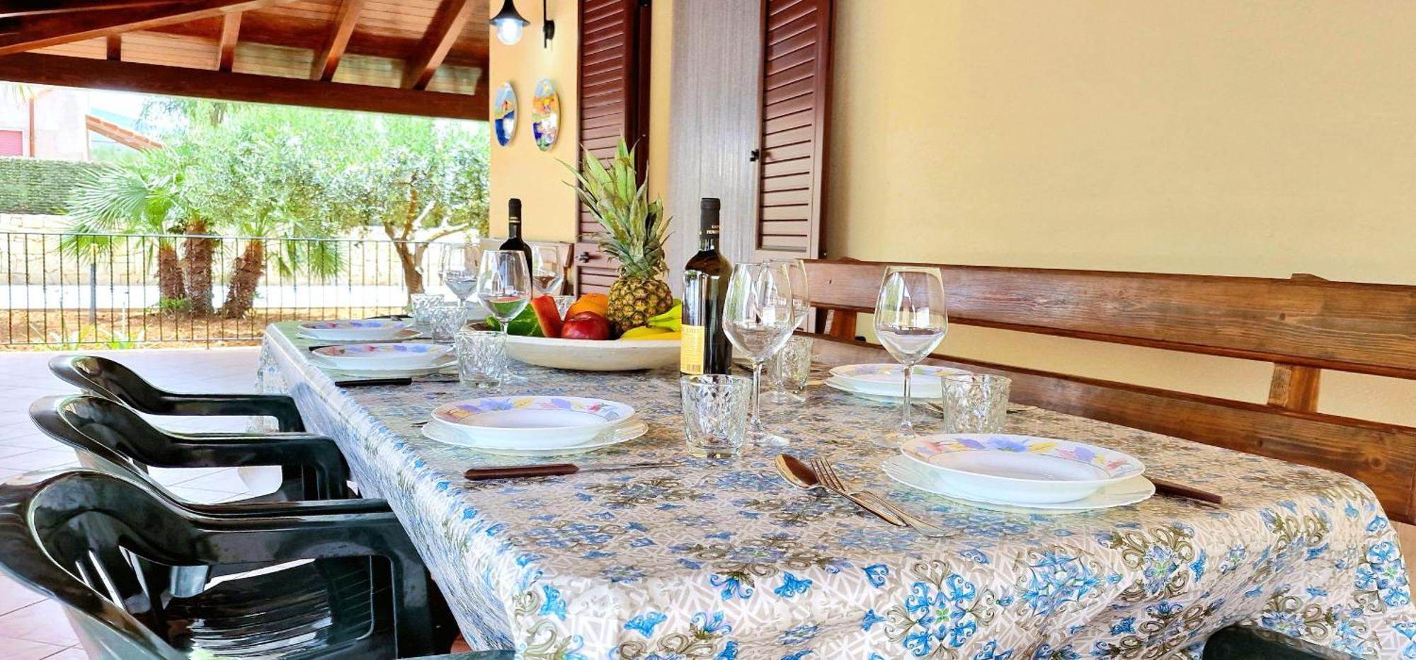 Villa Paradiso อัลกาโมมารีนา ภายนอก รูปภาพ